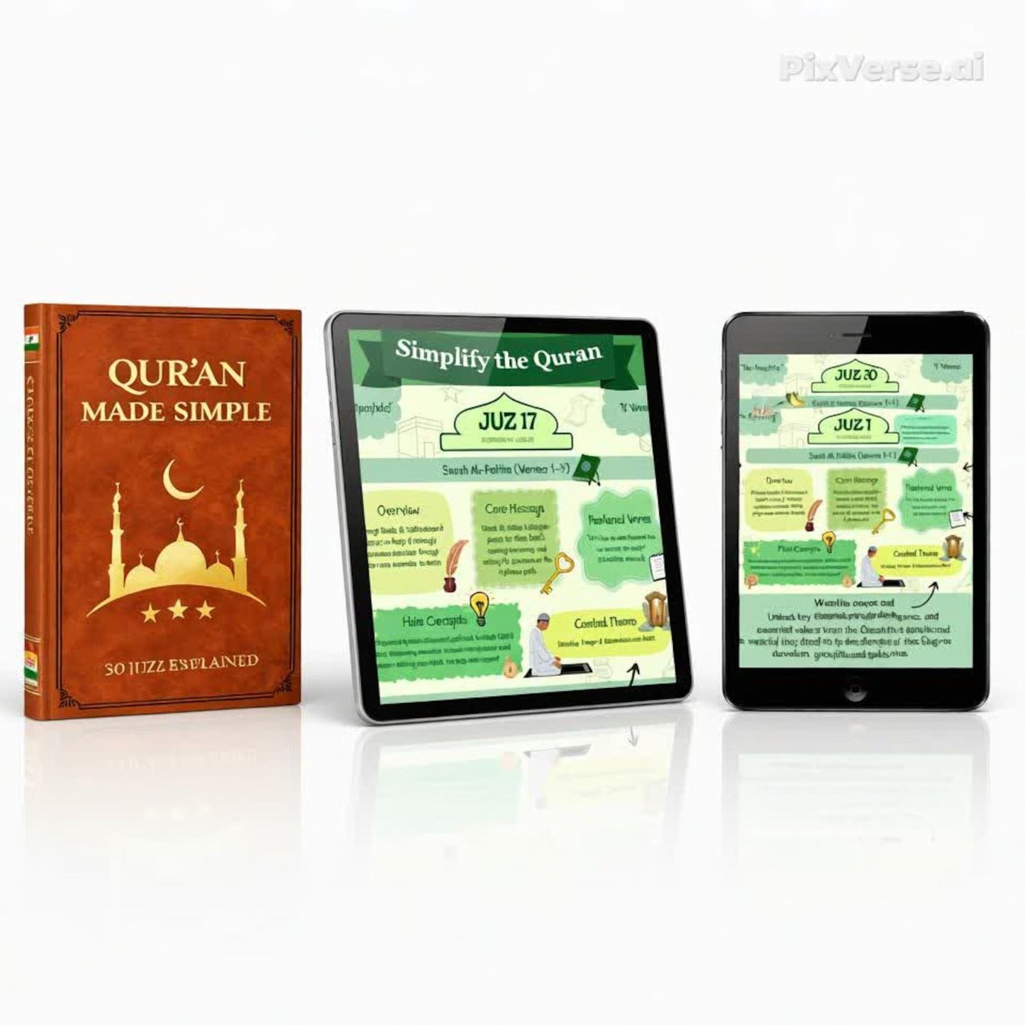 The Quran Made Simple & illustrated Guide (E-book Only)